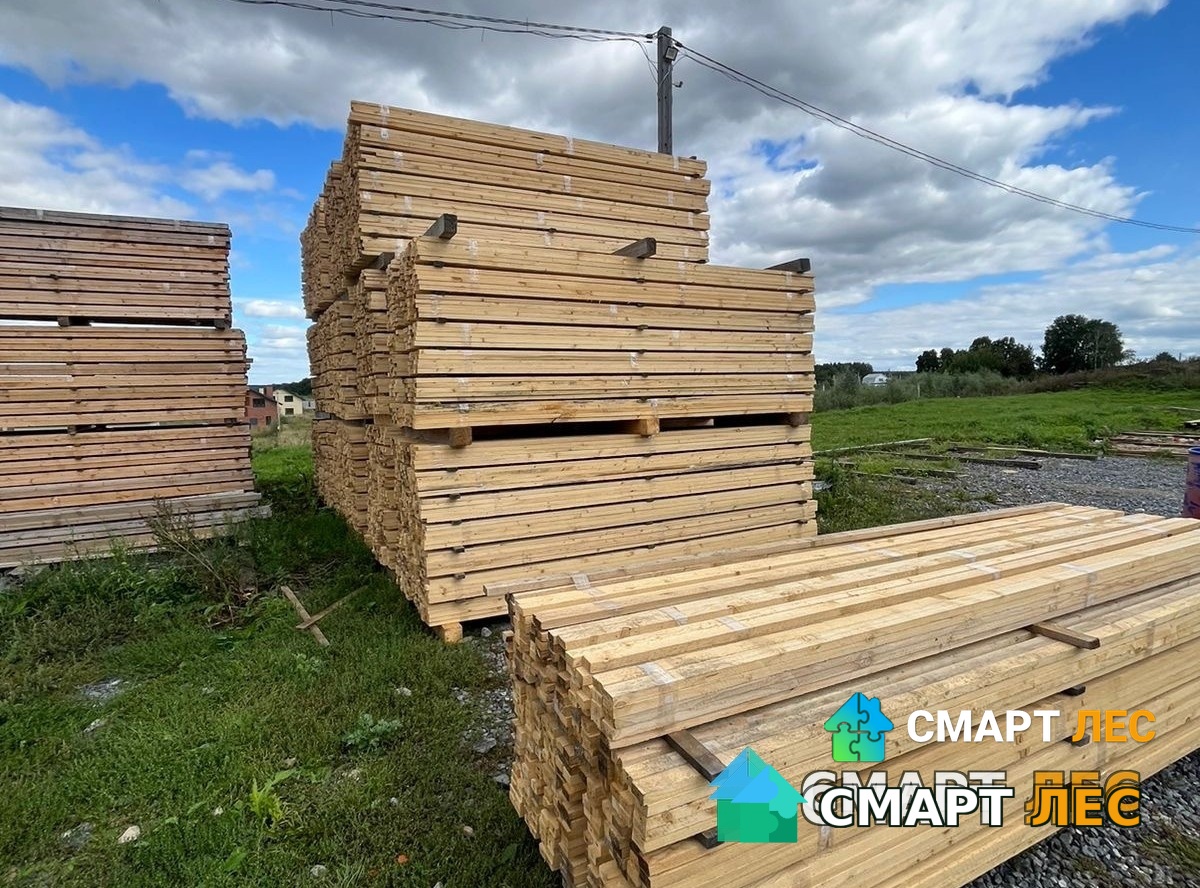 Брусок строганный массив сорт АВ 25х50х3000 фото 9