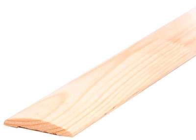Наличник деревянный срощенный бессучковый 13х70х2200 (полукруг)